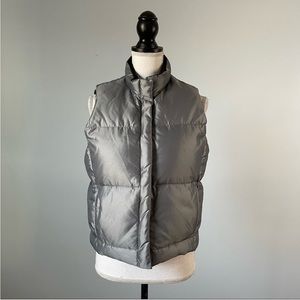 GAP | down filled metallic puffer vest